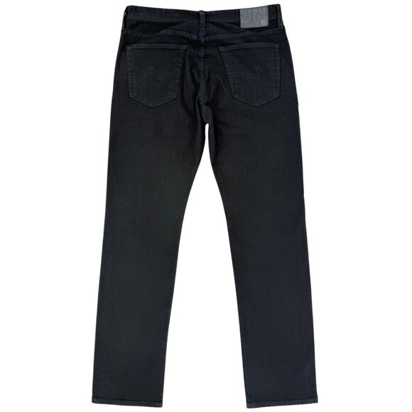 Ag Adriano Goldschmied Men's The Graduate Tailored Leg Denim Jeans Black 33x32 - Picture 3 of 12